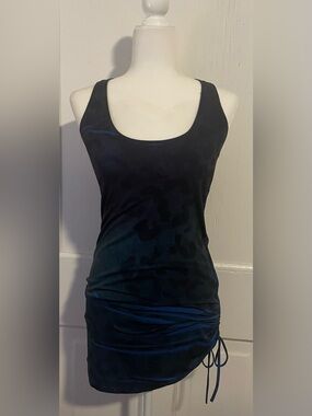 Vintage Ruched Tank Dress